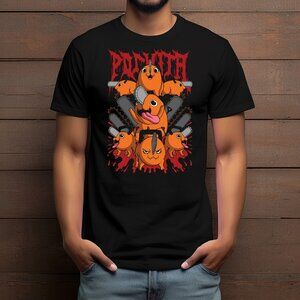 Pochita (Chainsaw Man) Anime Custom T-shirt